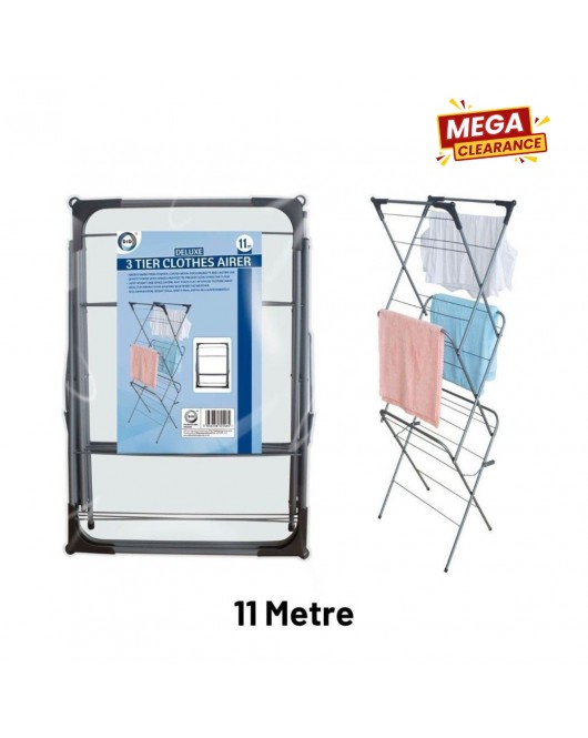 Deluxe 3 Tier Clothes Airer-11M