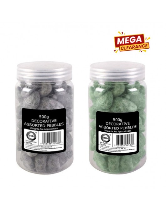 500g Decorative Assorted Pebbles