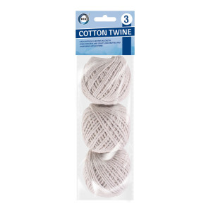 3pc Cotton Twine (3 x 45M)