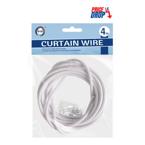 4m Curtain Wire