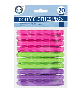 20pc Dolly Clothes Pegs