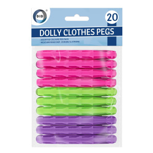 20pc Dolly Clothes Pegs
