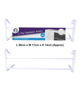 3 Pack 2 Tier Radiator Airers