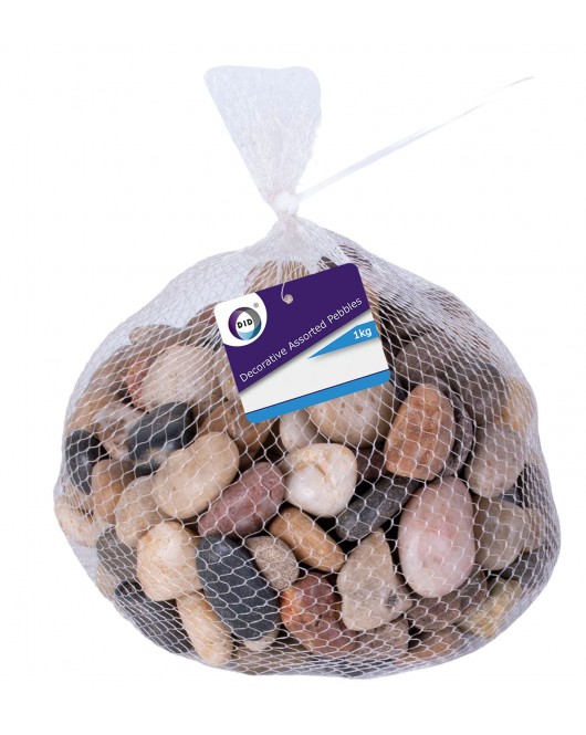 1Kg Decorative Assorted Pebbles
