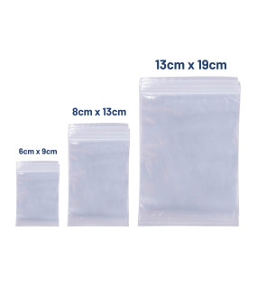 60Pk Resealable Bags