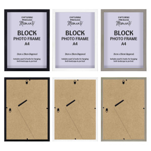 A4 Block Photo Frame