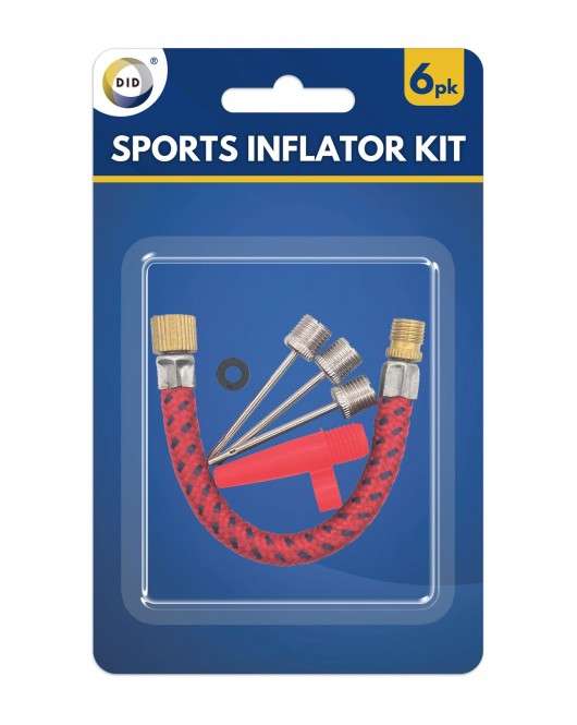 6pc Sports Inflator Kit