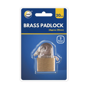 20mm Brass Padlock