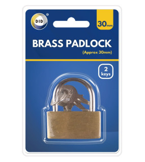 30mm Brass Padlock