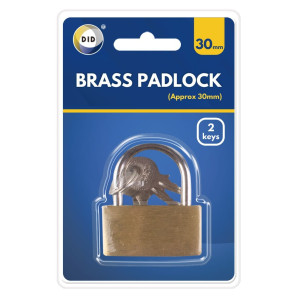 30mm Brass Padlock