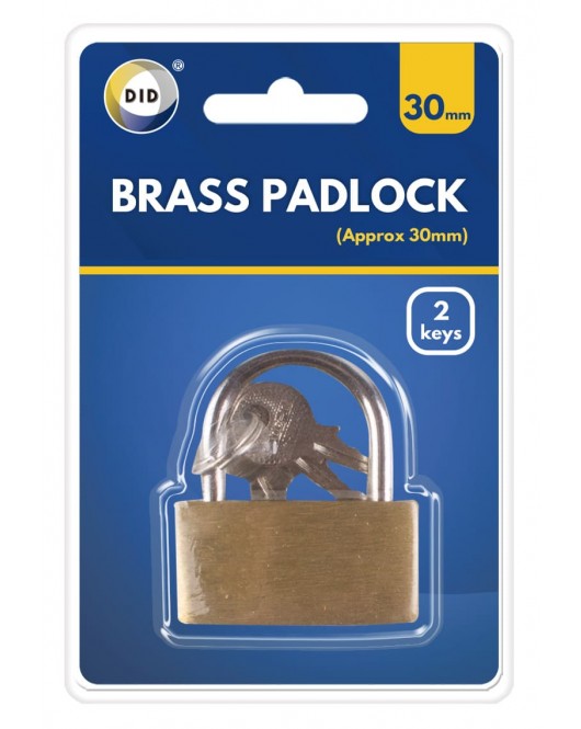 30mm Brass Padlock