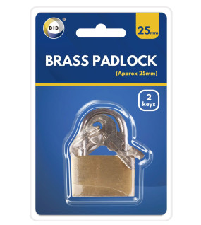 25mm Brass Padlock
