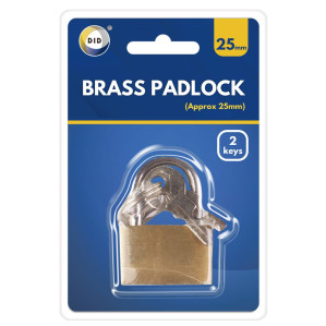 25mm Brass Padlock