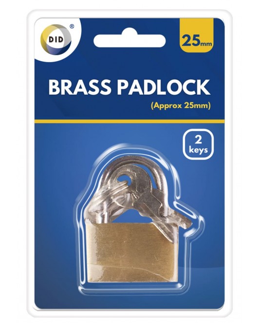 25mm Brass Padlock