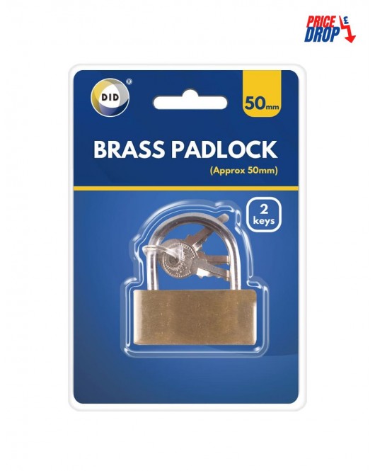 50mm Brass Padlock