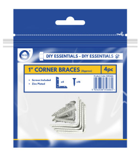 1" Corner Braces