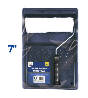 7" Paint Roller with Tray