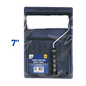 7" Paint Roller with Tray