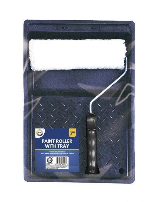 7" Paint Roller with Tray