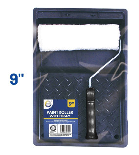 9" Paint Roller with Tray