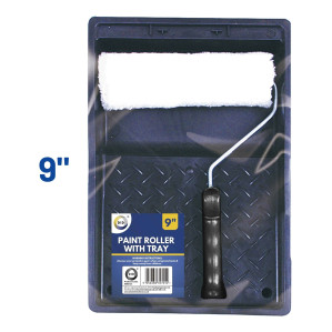 9" Paint Roller with Tray