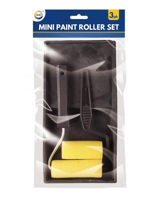 3pc Mini Paint Roller Set