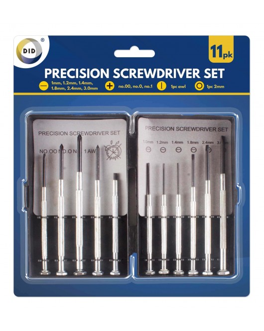 11pc Precision Screwdriver Set