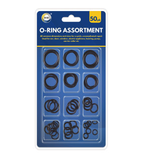 50pc O-Ring Assortment