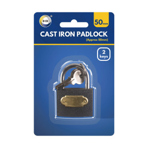 50mm Cast Iron Padlock