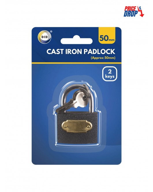 50mm Cast Iron Padlock