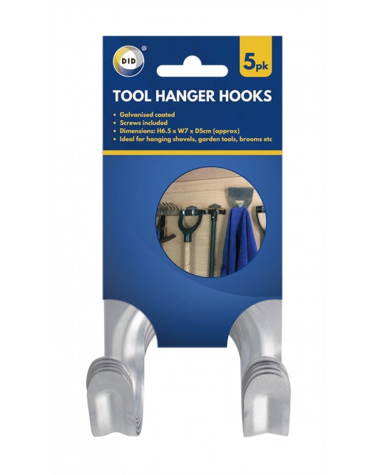 5pc Tool Hanger Hooks