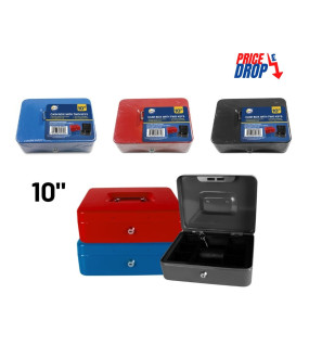 10" Cash Box with Two Keys