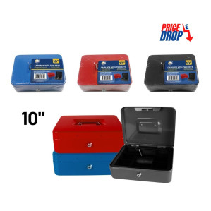 10" Cash Box with Two Keys