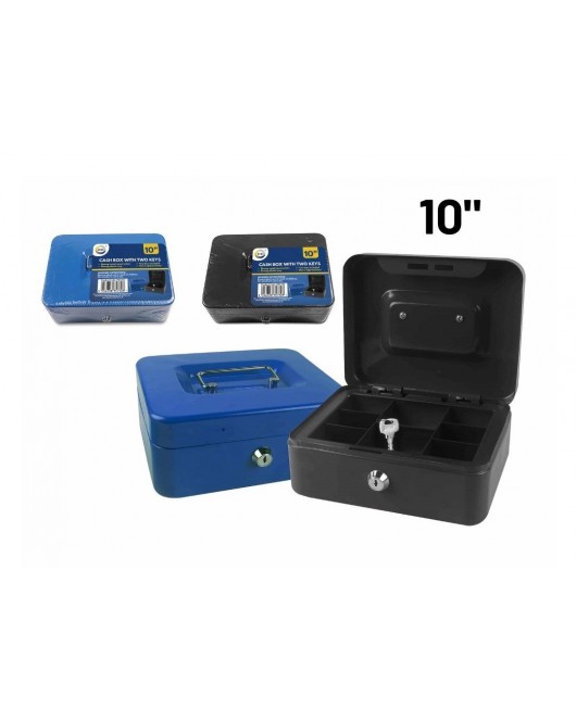 10" Cash Box with Two Keys