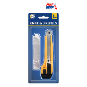 1pc Knife &amp; 3 Refills