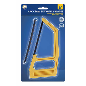 6" Hacksaw with 2 Blades