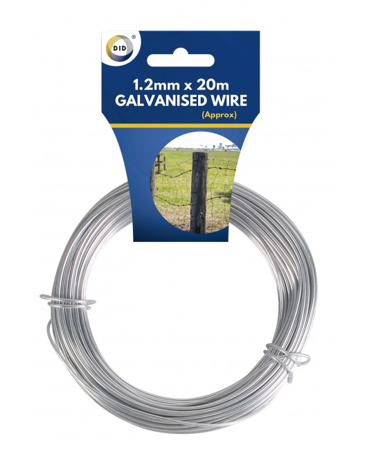 20m x 1.2mm Galvanised Wire