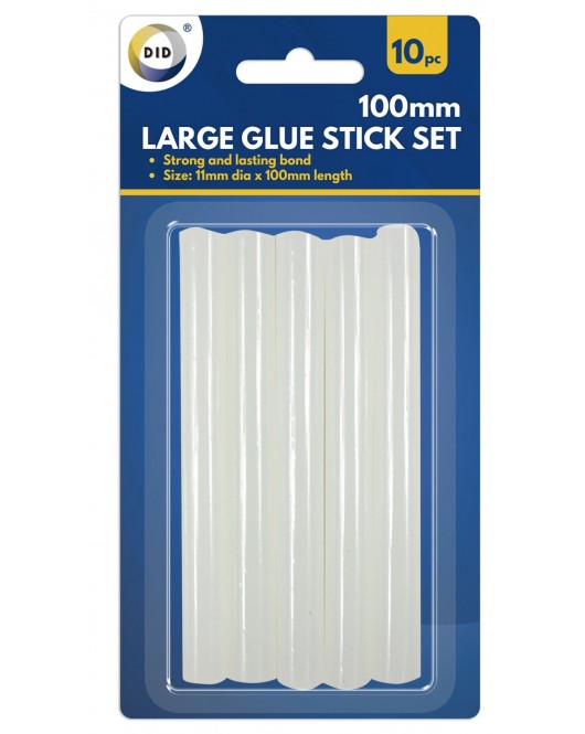 10pc 100mm Large Glue Stick Set