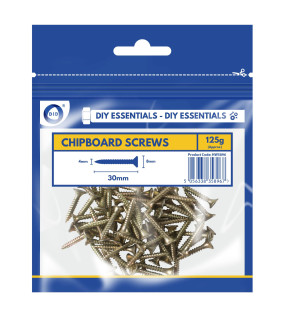 30mm Chipboard Screws 125G