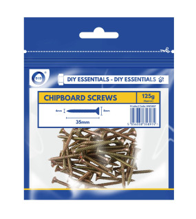 35mm Chipboard Screws 125G