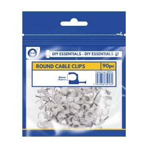 6mm Round Cable Clips
