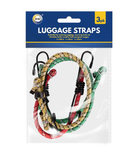 3pc Luggage Straps