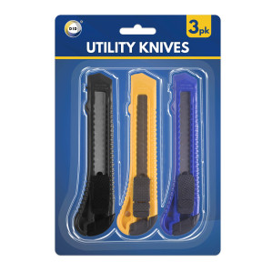 3pc Utility Knives