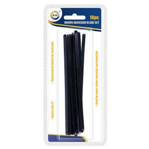 10pc Junior Hacksaw Blade Set
