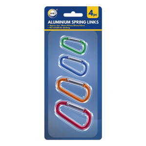 4pc Aluminium Spring Links