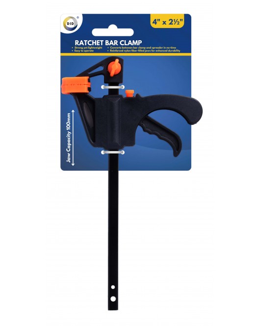 4” x 2½” Ratchet Bar Clamp