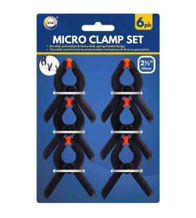 6Pk Micro Clamp Set