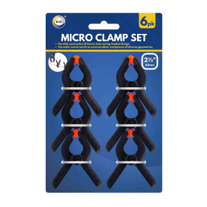 6Pk Micro Clamp Set