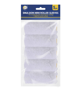 5Pk 4" Emulsion Mini Roller Sleeves