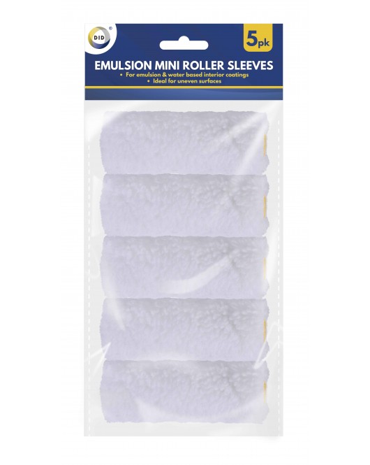 5Pk Emulsion Mini Roller Sleeves